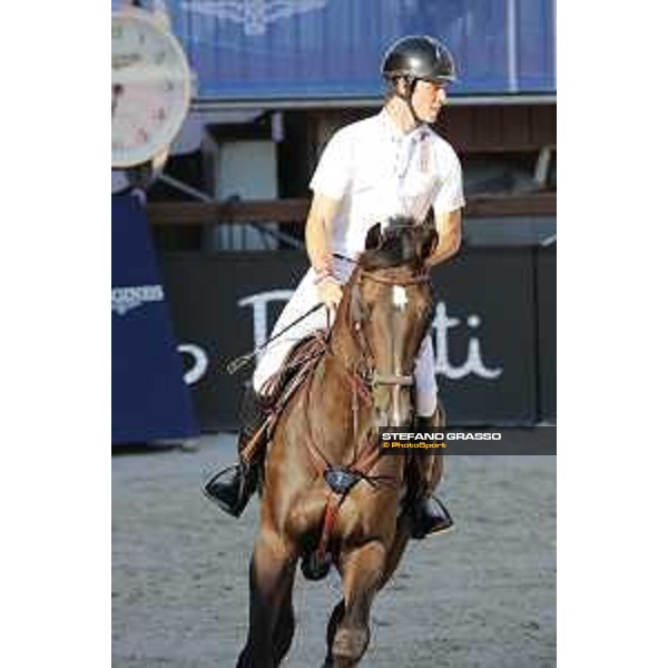 LGCT of Monaco - Class 4 - Constant van Paesschen (BEL) on Compadre van de Helle - Monaco, Port Hercule, 28 June 2018 - ph.Stefano Grasso/LGCT