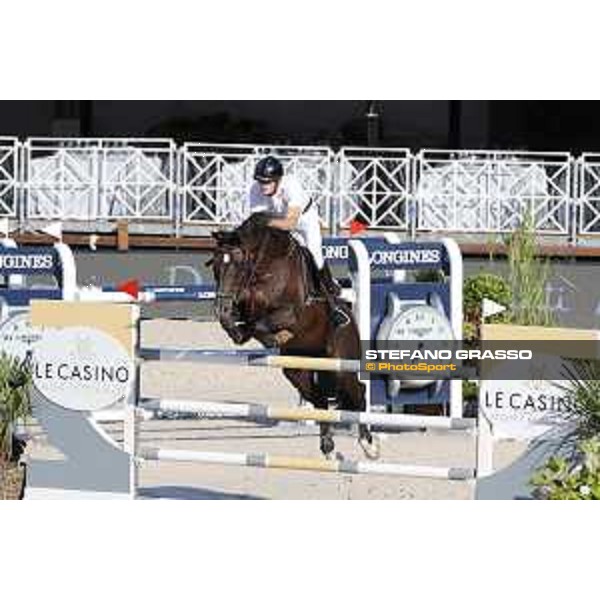 LGCT of Monaco - Class 4 - Constant van Paesschen (BEL) on Compadre van de Helle - Monaco, Port Hercule, 28 June 2018 - ph.Stefano Grasso/LGCT