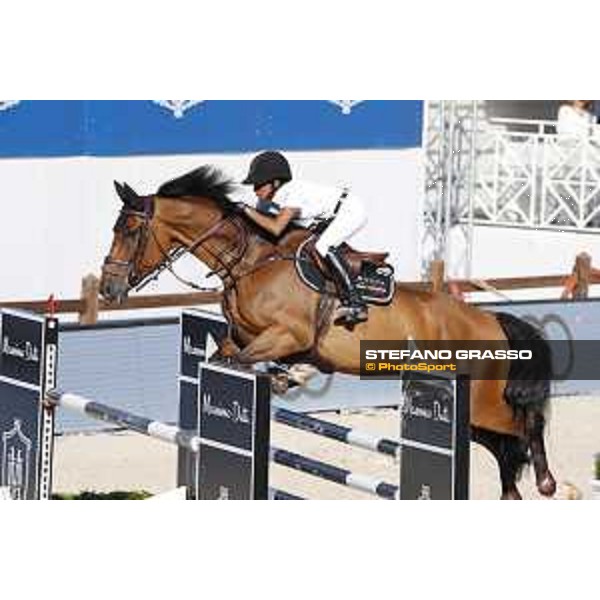 LGCT of Monaco - Class 4 - Mathilda Karlsson (SRI) on Cerano - Monaco, Port Hercule, 28 June 2018 - ph.Stefano Grasso/LGCT