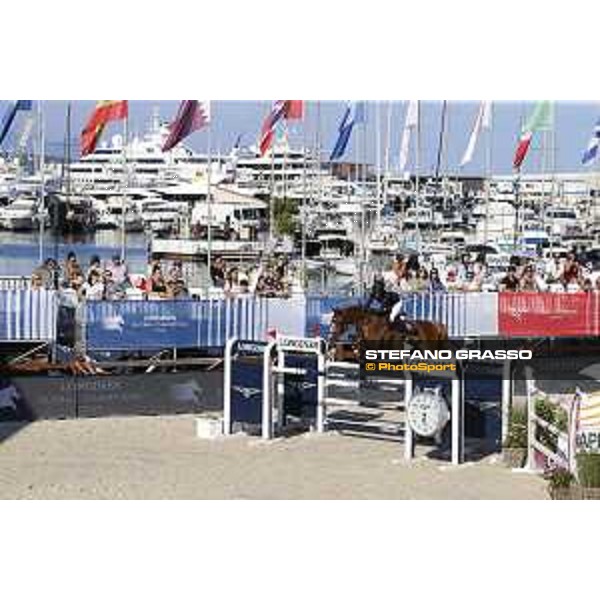 LGCT of Monaco - Class 4 - Megane Moissonier (FRA) on Ultrachic de Charmois - Monaco, Port Hercule, 28 June 2018 - ph.Stefano Grasso/LGCT