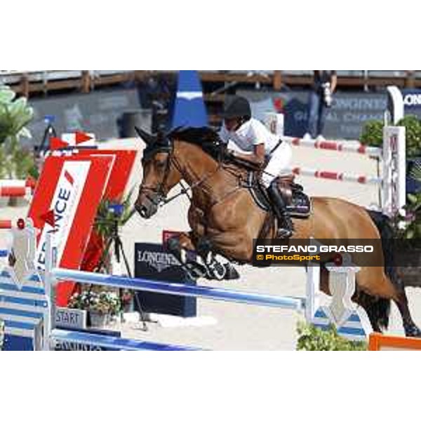 LGCT of Monaco - Class 4 - Mathilda Karlsson (SRI) on Apollonia 23 - Monaco, Port Hercule, 28 June 2018 - ph.Stefano Grasso/LGCT