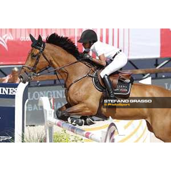 LGCT of Monaco - Class 4 - Mathilda Karlsson (SRI) on Apollonia 23 - Monaco, Port Hercule, 28 June 2018 - ph.Stefano Grasso/LGCT