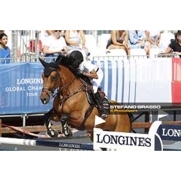 LGCT of Monaco - Class 4 - Mathilda Karlsson (SRI) on Apollonia 23 - Monaco, Port Hercule, 28 June 2018 - ph.Stefano Grasso/LGCT