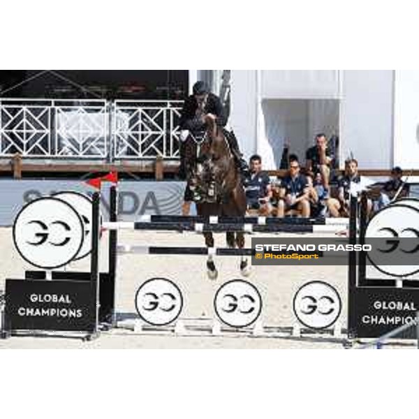 LGCT of Monaco - Class 4 - Roger Yves Bost (FRA) on Sunshine du Phare - Monaco, Port Hercule, 28 June 2018 - ph.Stefano Grasso/LGCT