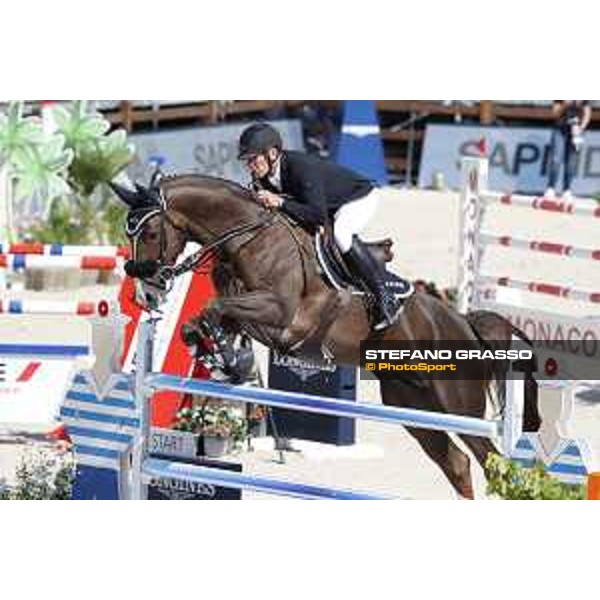 LGCT of Monaco - Class 4 - Roger Yves Bost (FRA) on Sunshine du Phare - Monaco, Port Hercule, 28 June 2018 - ph.Stefano Grasso/LGCT