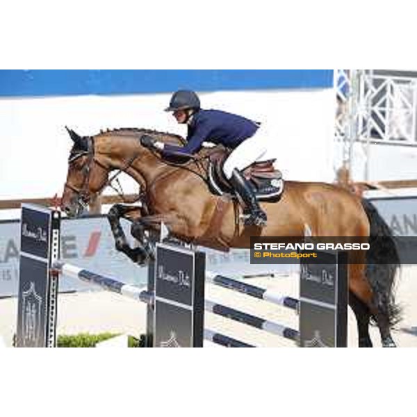 LGCT of Monaco - Class 4 - Cindy van der Straten (BEL) on Calvia - Monaco, Port Hercule, 28 June 2018 - ph.Stefano Grasso/LGCT
