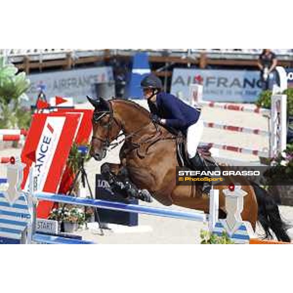 LGCT of Monaco - Class 4 - Cindy van der Straten (BEL) on Calvia - Monaco, Port Hercule, 28 June 2018 - ph.Stefano Grasso/LGCT