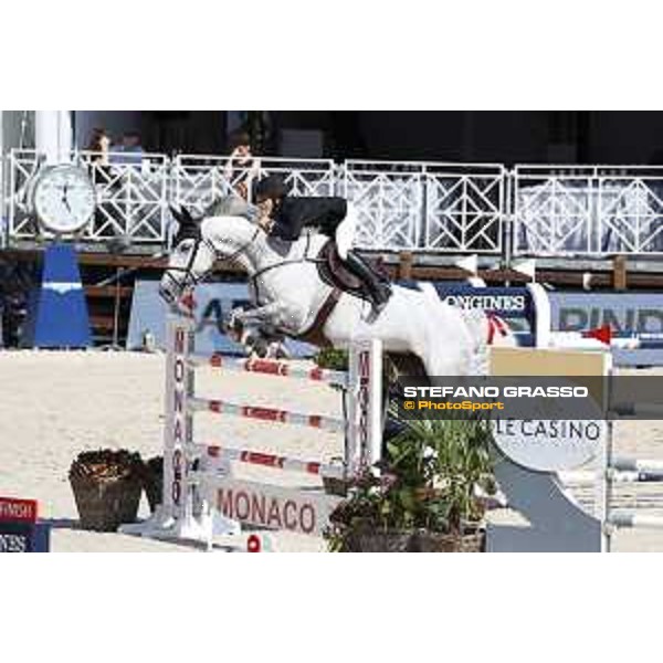 LGCT of Monaco - Class 4 - Maikel Van Der Vleuten (NED) on Dana Blue - Monaco, Port Hercule, 28 June 2018 - ph.Stefano Grasso/LGCT