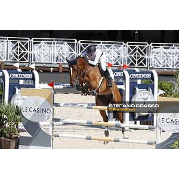 LGCT of Monaco - Class 4 - Anna Kellnerova (CZE) on Balguero - Monaco, Port Hercule, 28 June 2018 - ph.Stefano Grasso/LGCT