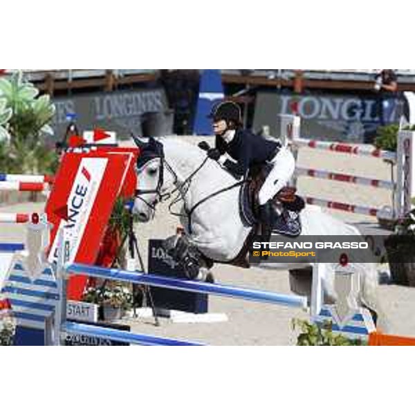 LGCT of Monaco - Class 4 - Jennifer Gates (USA) on Luftikus S - Monaco, Port Hercule, 28 June 2018 - ph.Stefano Grasso/LGCT
