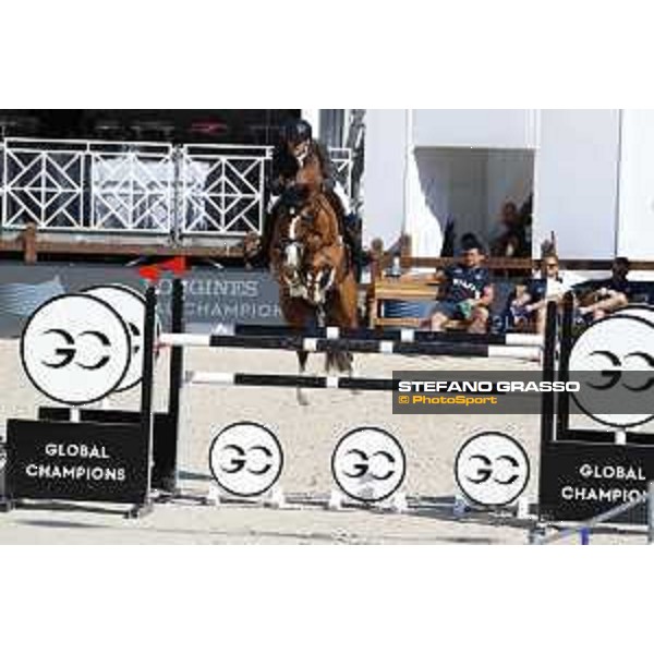 LGCT of Monaco - Class 4 - Simon Delestre (FRA) on Chesall Zimequest - Monaco, Port Hercule, 28 June 2018 - ph.Stefano Grasso/LGCT