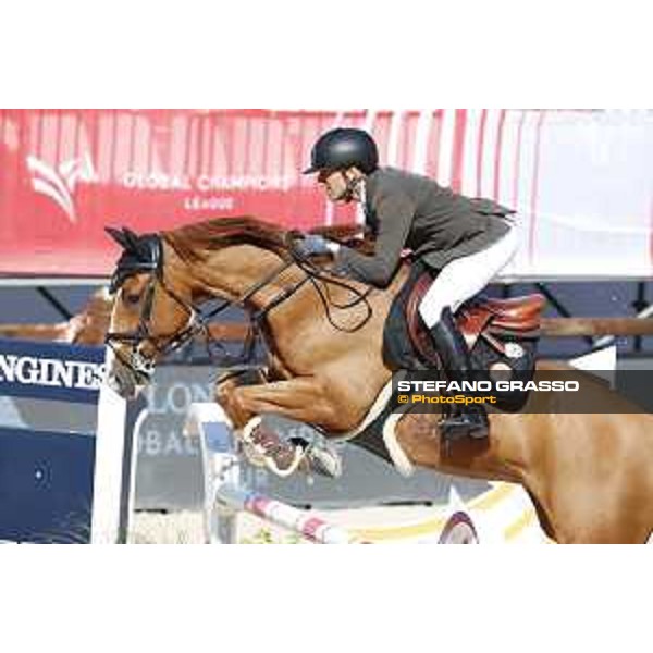 LGCT of Monaco - Class 4 - Simon Delestre (FRA) on Chesall Zimequest - Monaco, Port Hercule, 28 June 2018 - ph.Stefano Grasso/LGCT