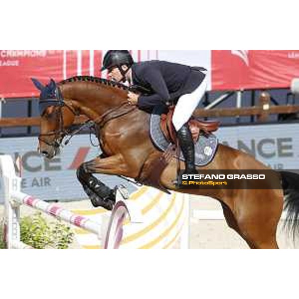 LGCT of Monaco - Class 4 - Mark McAuley (IRL) on Vivaldi du Theil - Monaco, Port Hercule, 28 June 2018 - ph.Stefano Grasso/LGCT