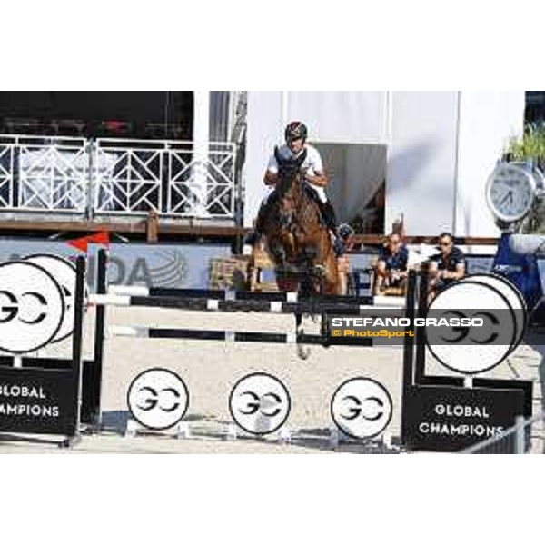 LGCT of Monaco - Class 4 - Pius Schwizer (SUI) on About A Dream - Monaco, Port Hercule, 28 June 2018 - ph.Stefano Grasso/LGCT