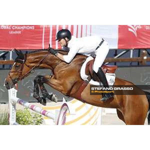 LGCT of Monaco - Class 4 - Pedro Veniss (BRA) on Daisy du Grand Moustier - Monaco, Port Hercule, 28 June 2018 - ph.Stefano Grasso/LGCT