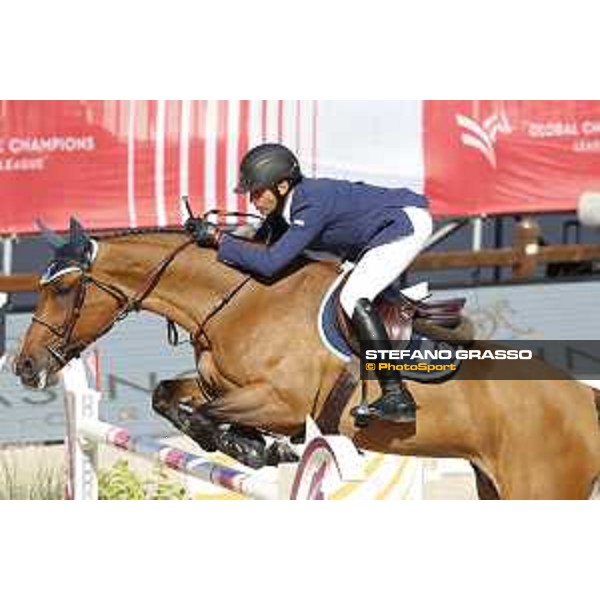 LGCT of Monaco - Class 4 - Sameh El Dahan (EGY) on Championes - Monaco, Port Hercule, 28 June 2018 - ph.Stefano Grasso/LGCT