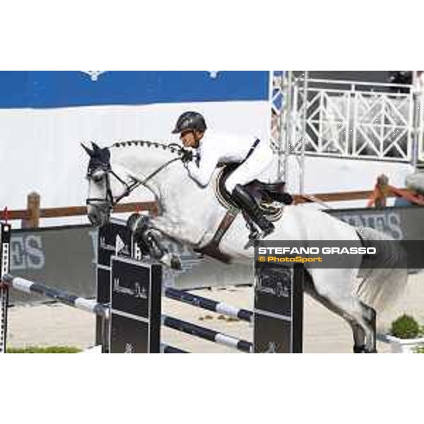 LGCT of Monaco - Class 4 - Olivier Robert on Vangog du Mas Garnier - Monaco, Port Hercule, 28 June 2018 - ph.Stefano Grasso/LGCT