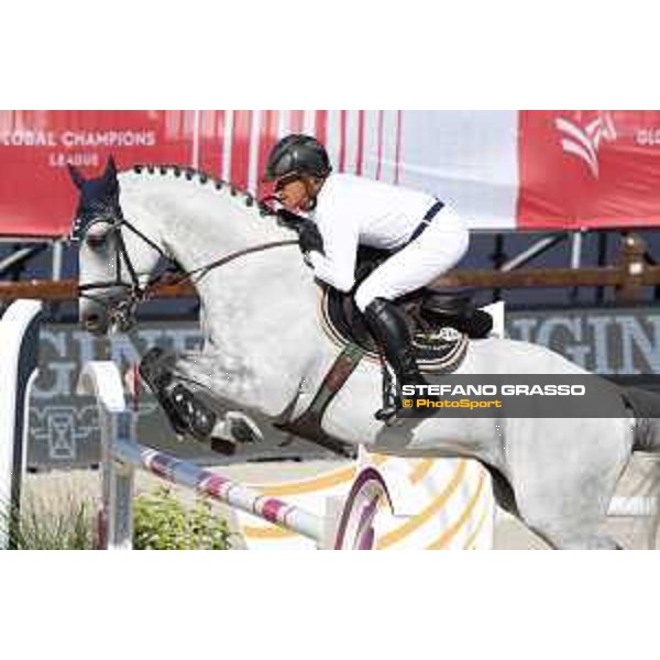 LGCT of Monaco - Class 4 - Olivier Robert on Vangog du Mas Garnier - Monaco, Port Hercule, 28 June 2018 - ph.Stefano Grasso/LGCT