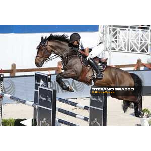LGCT of Monaco - Class 4 - Bassem Hassan Mohammed (QAT) on Jazir van de Roshoeve - Monaco, Port Hercule, 28 June 2018 - ph.Stefano Grasso/LGCT