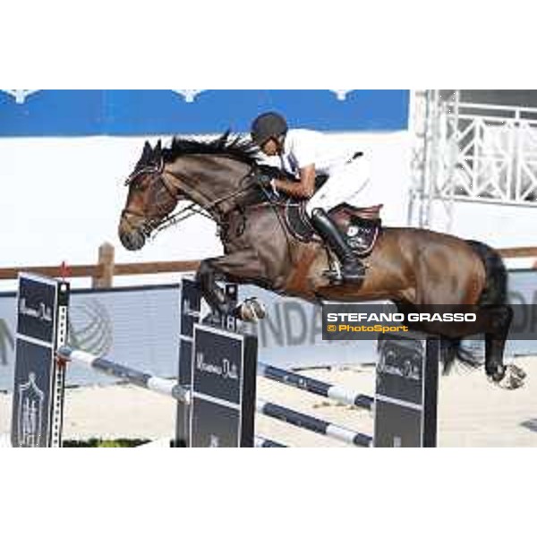 LGCT of Monaco - Class 4 - Bassem Hassan Mohammed (QAT) on Jazir van de Roshoeve - Monaco, Port Hercule, 28 June 2018 - ph.Stefano Grasso/LGCT