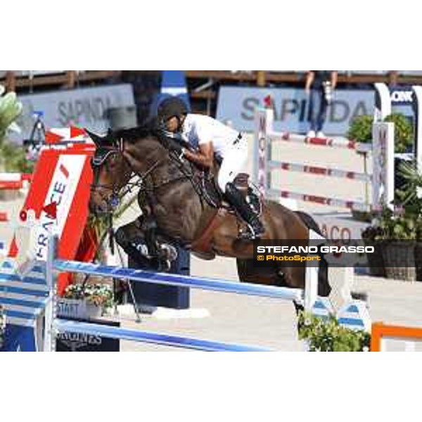 LGCT of Monaco - Class 4 - Bassem Hassan Mohammed (QAT) on Jazir van de Roshoeve - Monaco, Port Hercule, 28 June 2018 - ph.Stefano Grasso/LGCT