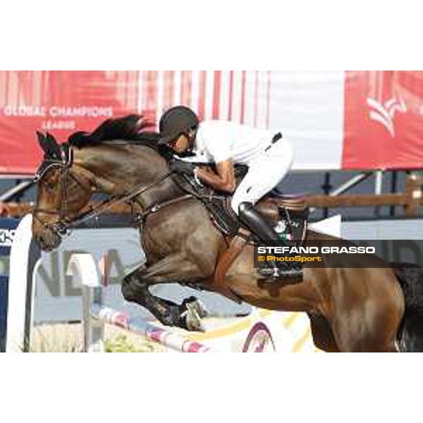 LGCT of Monaco - Class 4 - Bassem Hassan Mohammed (QAT) on Jazir van de Roshoeve - Monaco, Port Hercule, 28 June 2018 - ph.Stefano Grasso/LGCT