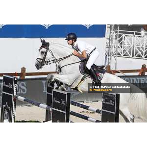 LGCT of Monaco - Class 4 - Christian Rhomberg (AUT) on Saphyr des Lacs - Monaco, Port Hercule, 28 June 2018 - ph.Stefano Grasso/LGCT