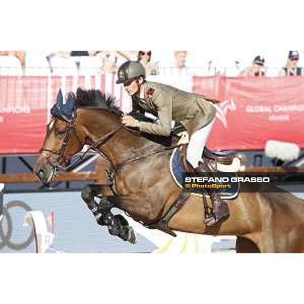 LGCT of Monaco - Class 4 - Alberto Zorzi (ITA) on Danique - Monaco, Port Hercule, 28 June 2018 - ph.Stefano Grasso/LGCT
