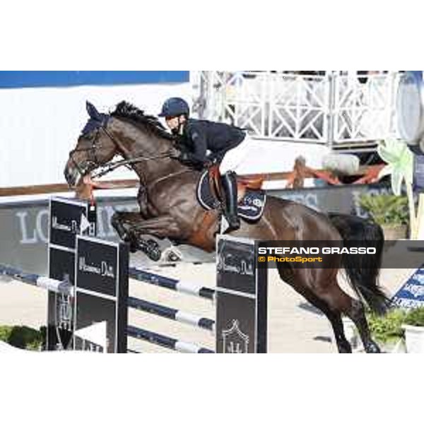 LGCT of Monaco - Class 4 - Jane Richard Philips (SUI) on Calinesse de Guldenboom - Monaco, Port Hercule, 28 June 2018 - ph.Stefano Grasso/LGCT