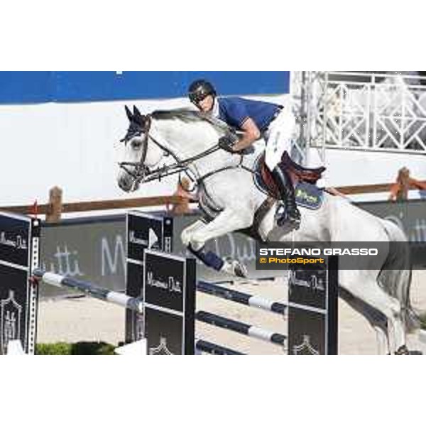 LGCT of Monaco - Class 4 - Felix Hassmann (GER) on Cayenne WZ - Monaco, Port Hercule, 28 June 2018 - ph.Stefano Grasso/LGCT
