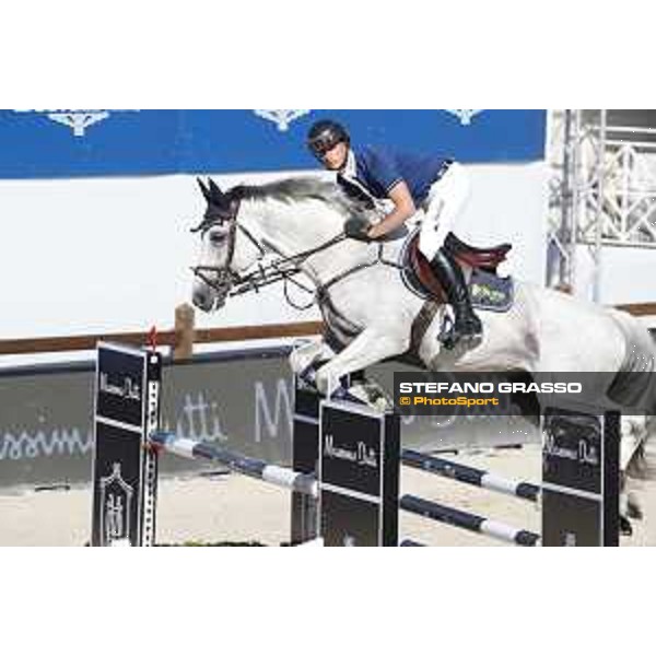 LGCT of Monaco - Class 4 - Felix Hassmann (GER) on Cayenne WZ - Monaco, Port Hercule, 28 June 2018 - ph.Stefano Grasso/LGCT