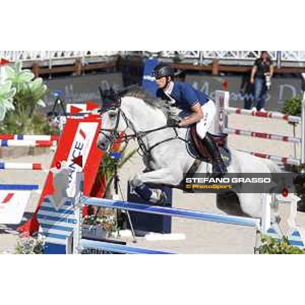 LGCT of Monaco - Class 4 - Felix Hassmann (GER) on Cayenne WZ - Monaco, Port Hercule, 28 June 2018 - ph.Stefano Grasso/LGCT