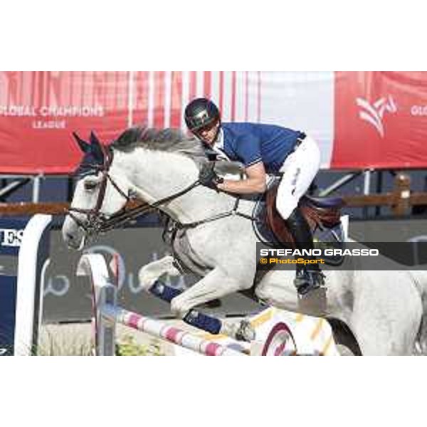 LGCT of Monaco - Class 4 - Felix Hassmann (GER) on Cayenne WZ - Monaco, Port Hercule, 28 June 2018 - ph.Stefano Grasso/LGCT