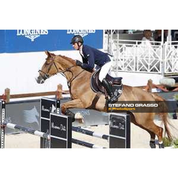 LGCT of Monaco - Class 4 - Julien Epaillard (FRA) on Quedge Deenne - Monaco, Port Hercule, 28 June 2018 - ph.Stefano Grasso/LGCT