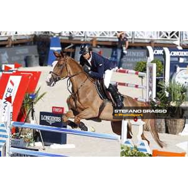 LGCT of Monaco - Class 4 - Julien Epaillard (FRA) on Quedge Deenne - Monaco, Port Hercule, 28 June 2018 - ph.Stefano Grasso/LGCT