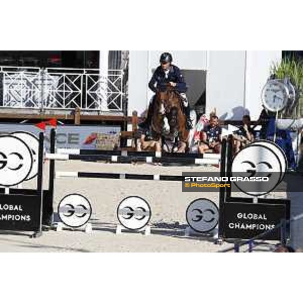 LGCT of Monaco - Class 4 - Denis Lynch (IRL) on Caruso - Monaco, Port Hercule, 28 June 2018 - ph.Stefano Grasso/LGCT