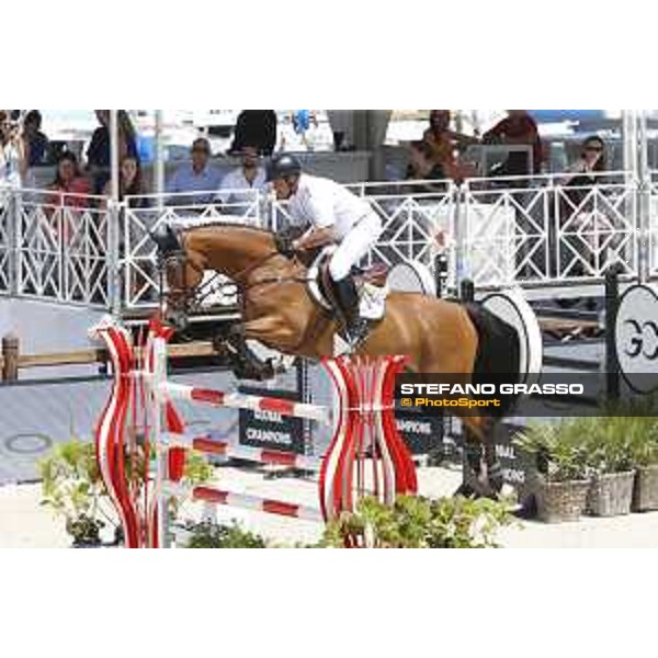 LGCT of Monaco - Class 9 - Wout-Jan van der Schans (NED) on D?Angelo - Monaco, Port Hercule, 29 June 2018 - ph.Mario Grassia/LGCT