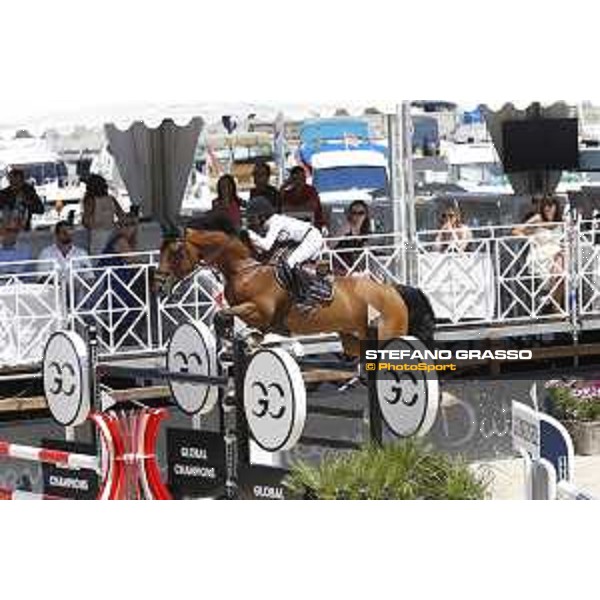 LGCT of Monaco - Class 9 - Mathilda Karlsson (SRI) on Cerano - Monaco, Port Hercule, 29 June 2018 - ph.Mario Grassia/LGCT