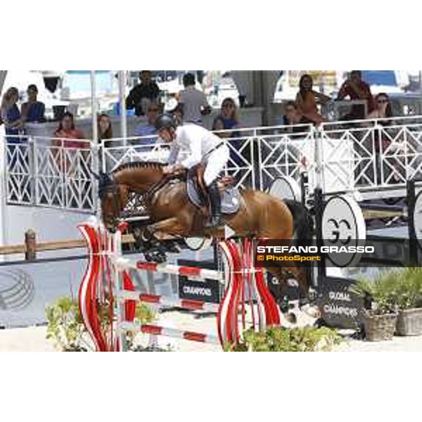 LGCT of Monaco - Class 9 - Mark McAuley (IRL) on Vivaldi du Theil - Monaco, Port Hercule, 29 June 2018 - ph.Mario Grassia/LGCT