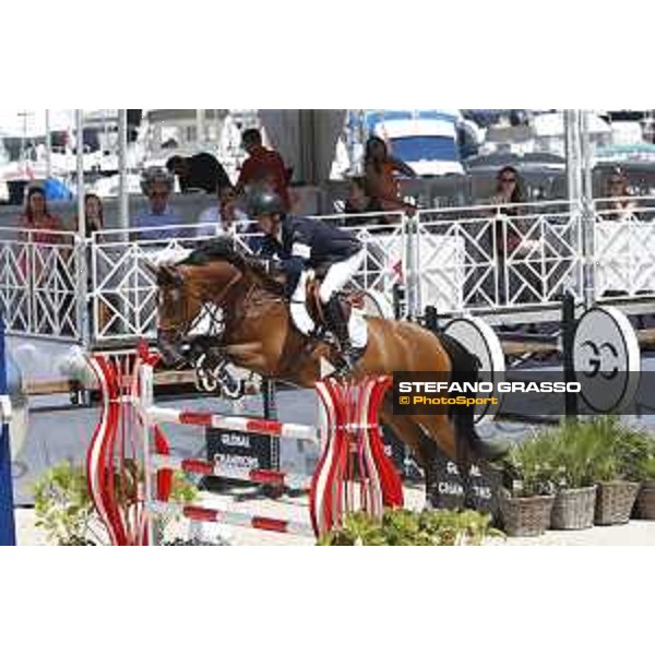 LGCT of Monaco - Class 9 - Harrie Smolders (NED) on Corrada - Monaco, Port Hercule, 29 June 2018 - ph.Mario Grassia/LGCT