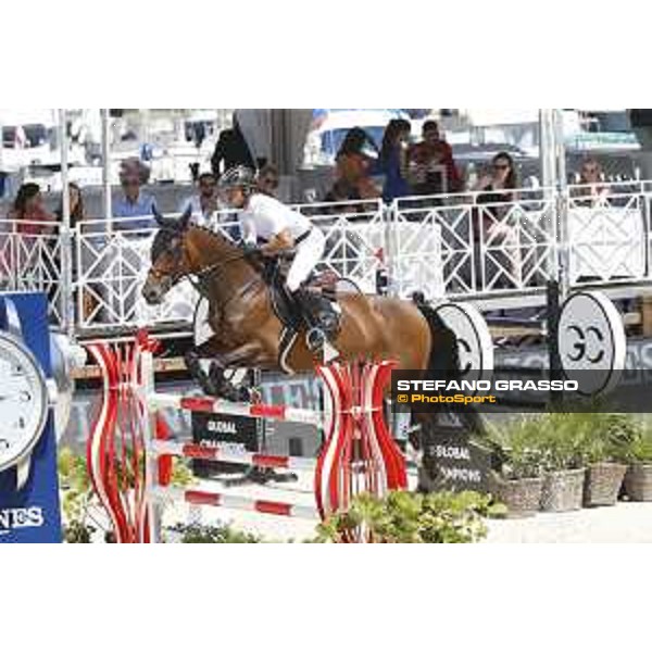 LGCT of Monaco - Class 9 - Pius Schwizer (SUI) on About A Dream - Monaco, Port Hercule, 29 June 2018 - ph.Mario Grassia/LGCT