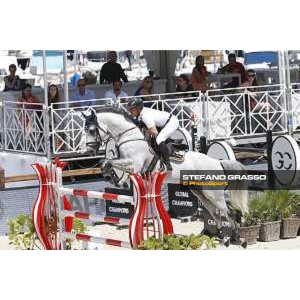 LGCT of Monaco - Class 9 - Olivier Robert on Vangog du Mas Garnier - Monaco, Port Hercule, 29 June 2018 - ph.Mario Grassia/LGCT