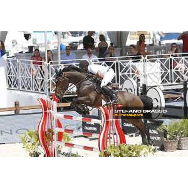 LGCT of Monaco - Class 9 - Bassem Hassan Mohammed (QAT) on Jazir van de Roshoeve - Monaco, Port Hercule, 29 June 2018 - ph.Mario Grassia/LGCT