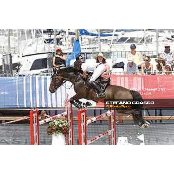 LGCT of Monaco - Class 9 - Bassem Hassan Mohammed (QAT) on Jazir van de Roshoeve - Monaco, Port Hercule, 29 June 2018 - ph.Mario Grassia/LGCT