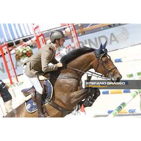 LGCT of Monaco - Class 9 - Alberto Zorzi (ITA) on Danique - Monaco, Port Hercule, 29 June 2018 - ph.Mario Grassia/LGCT