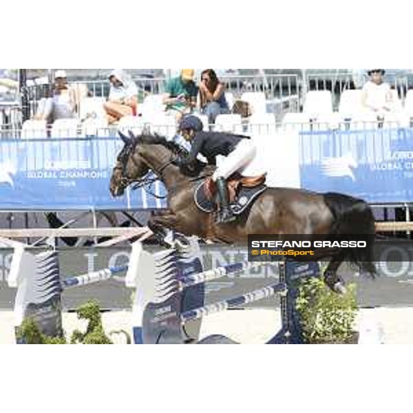 LGCT of Monaco - Class 9 - Jane Richard Philips (SUI) on Calinesse de Guldenboom - Monaco, Port Hercule, 29 June 2018 - ph.Mario Grassia/LGCT