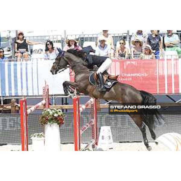 LGCT of Monaco - Class 9 - Jane Richard Philips (SUI) on Calinesse de Guldenboom - Monaco, Port Hercule, 29 June 2018 - ph.Mario Grassia/LGCT