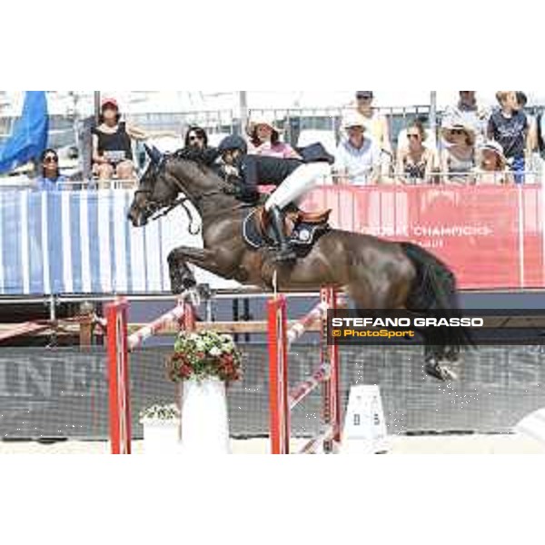 LGCT of Monaco - Class 9 - Jane Richard Philips (SUI) on Calinesse de Guldenboom - Monaco, Port Hercule, 29 June 2018 - ph.Mario Grassia/LGCT
