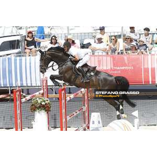 LGCT of Monaco - Class 9 - Eric Van Der Vleuten (NED) on Zigali P S - Monaco, Port Hercule, 29 June 2018 - ph.Mario Grassia/LGCT