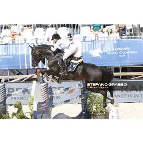 LGCT of Monaco - Class 9 - Edwina Tops-Alexander (AUS) on Cinsey - Monaco, Port Hercule, 29 June 2018 - ph.Mario Grassia/LGCT